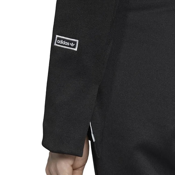 NWT ADIDAS TLRD ZIP UP LONG SLEEVE TRACK JACKET SIZE SMALL IN BLACK AND WHITE - Picture 7 of 16